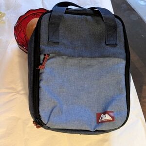 Artic Zone Two Tone Blue Heather Insulated Lunch Tote